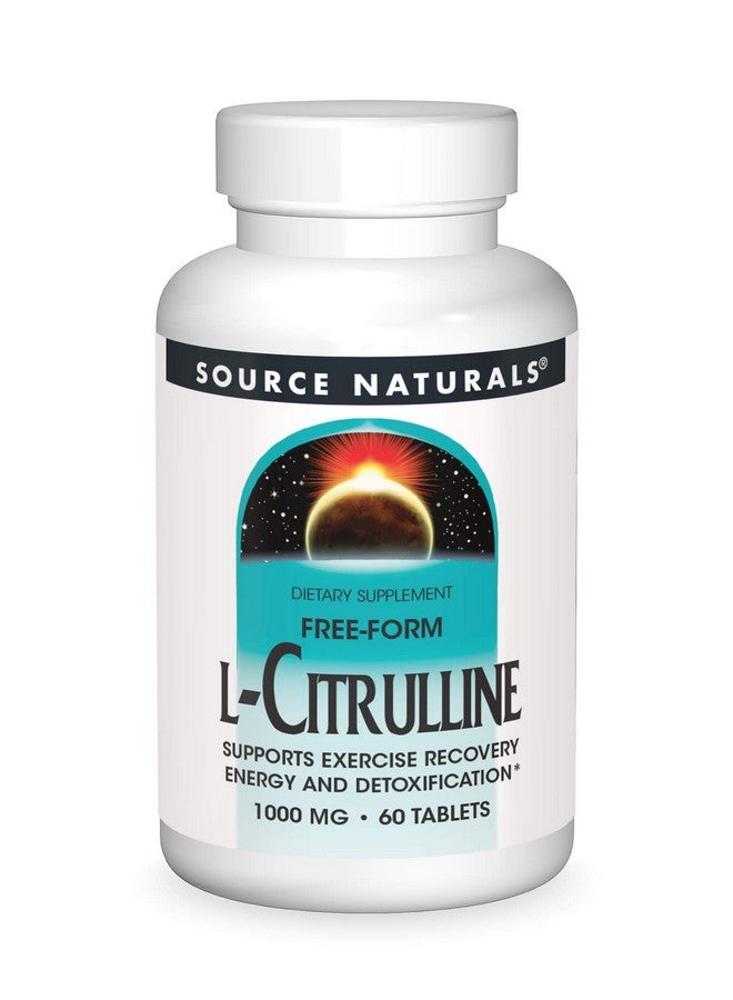 Source Naturals Source Naturals L-Citrulline - Supports Exercise Recovery, Energy and Detoxification*, 1,000 mg - 60 Tablets  - Image 1