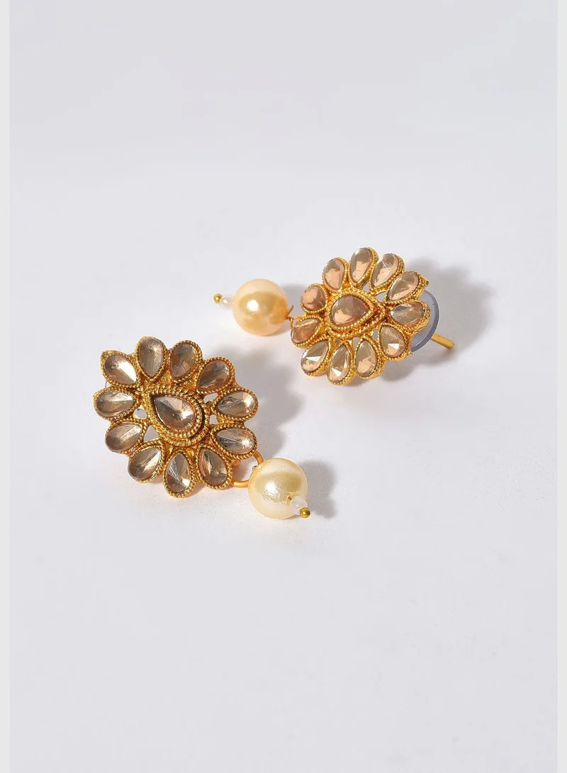 SOHI Meenakari Gold Plated Necklace