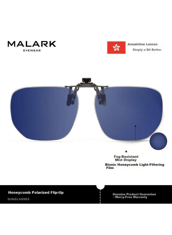Morakot Morak Polarized Clip-on Sungl For Men Prescription Fishing Uv Protection Driving Night Vision Gl - Image 1
