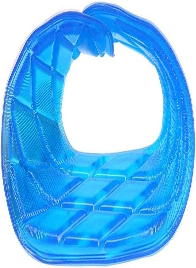 Gel Toilet Seat Cover, Toilet Seat Cushion, Toilet Cover Portable and Washable Toilet Seat Cover Universal, Washable, for Standard U Shape Toilet Seats (Blue) - Image 2