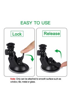 KASTWAVE 4pcs Suction Cup Mount for All-new Blink Outdoor/indoor Camera, Blink Xt / Xt2, Blink Mini, Attach Your Blink Home Security Camera with No Tools, Driving Recorder Action Camera Car Suction Cup Bracket  - Image 5
