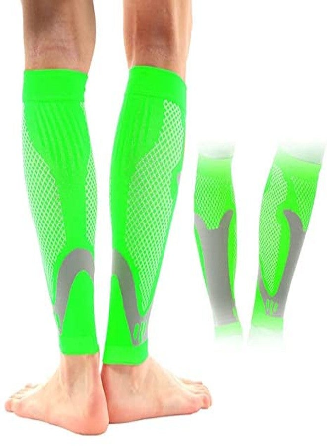 keycraze Calf Sleeve Sports Leg Support Calf Elastic Breathable Knitted Sports Wrap Guard Knee Support, Calf & Thigh Support