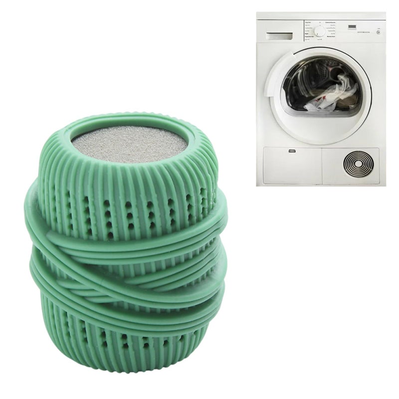 RED-SHYN Washing Machine Laundry Ball Reusable Fabric Softener Dispense Ball for Washing Sponge Cleaning Tool Household Substitute (Green) - Image 1