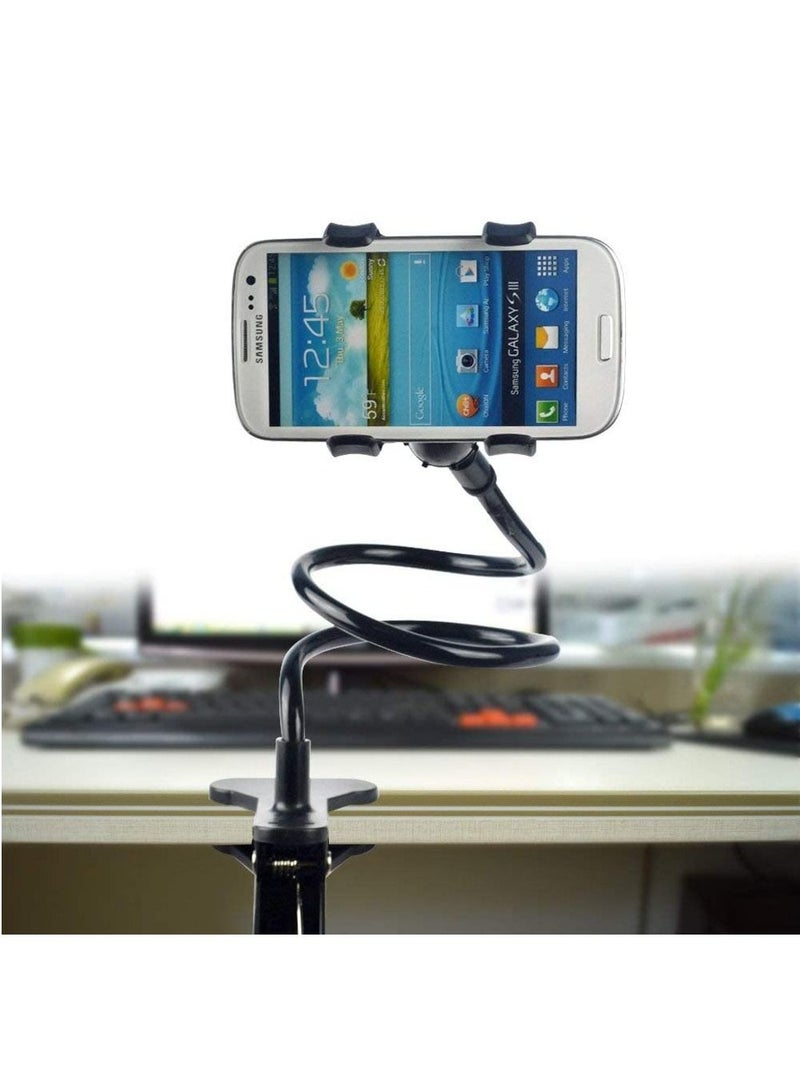 LEDIN Universal Long Arm Lazy Mobile Phone Flexible Gooseneck Stand Holder Clip Bracket for iPhone Samsung HTC LG Sony Nokia - Image 3