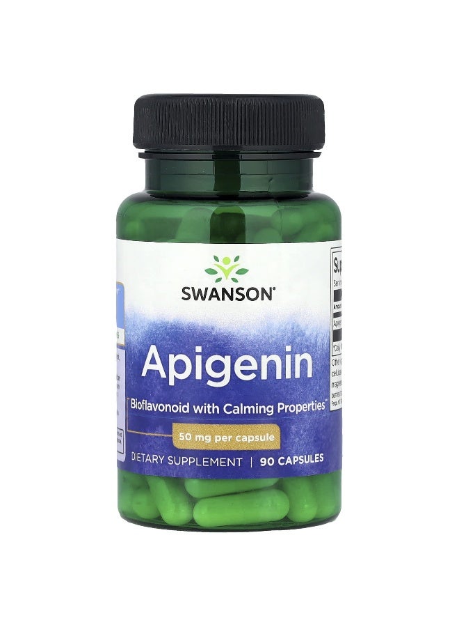 سوانسون، أبيجينين، 50 ملغ، 90 كبسولة