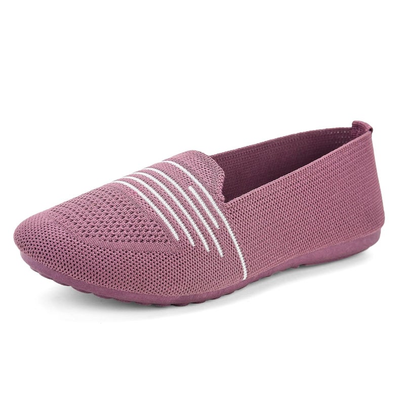 UNIAGE Soft and Comfortable Bottom Flat Heel Ballet Belly No Heel Flats for Women - Image 1