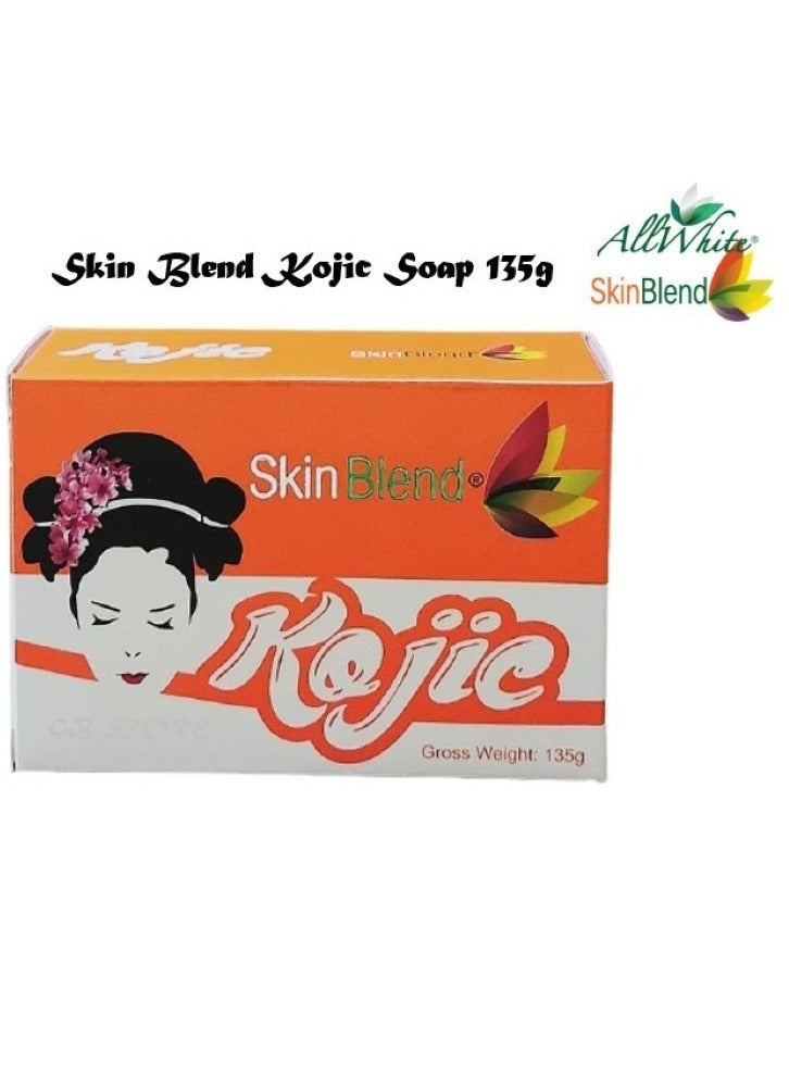 مزيج الجلد صابون كوجيك العشبي لتفتيح البشرة 135 جي اكس 3 - Image 4