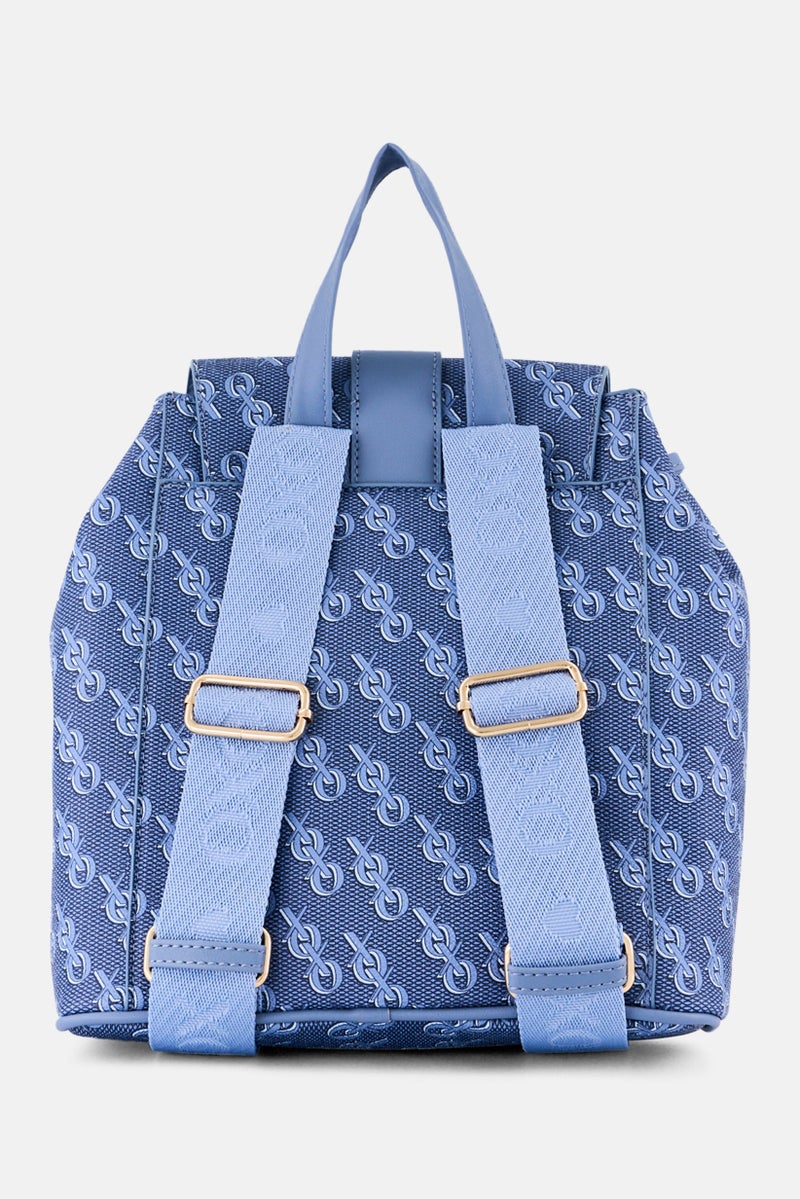 XOXO Women Brand Logo Backpack, Multicolor - Image 2