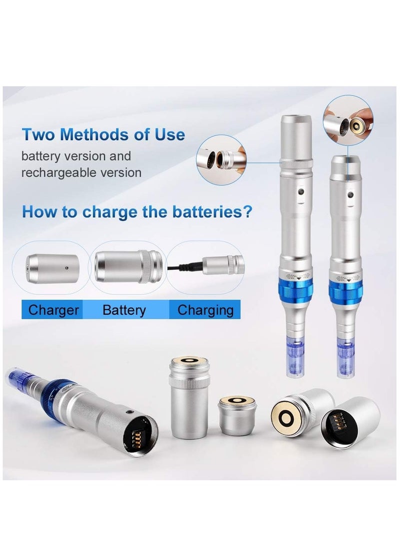 SCIENISH Sr. Pen A6 Microneedling Pen Electric Wireless Derma Pen Adjustable Microneedle - Image 5