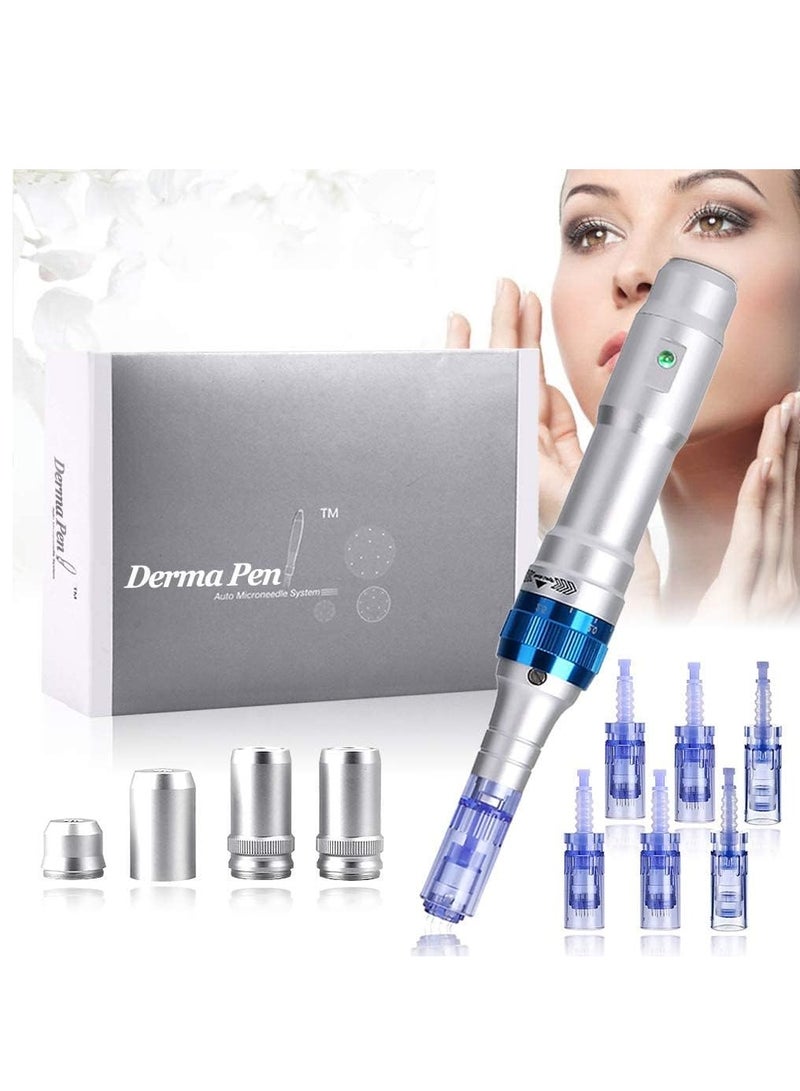 SCIENISH Sr. Pen A6 Microneedling Pen Electric Wireless Derma Pen Adjustable Microneedle - Image 1