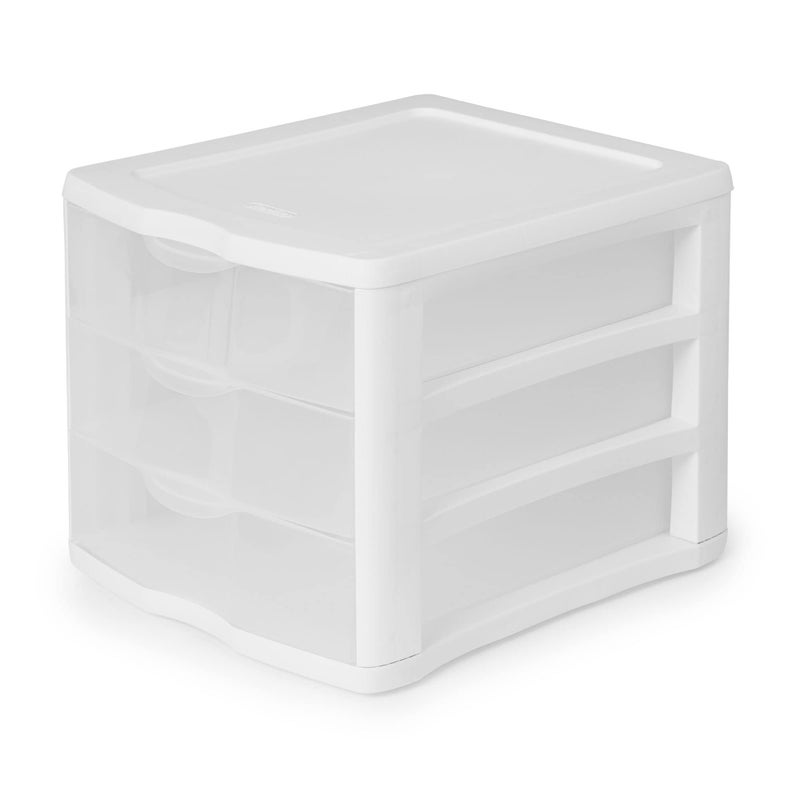 Sterilite ClearView 3 Storage Drawer Organizer - Image 1