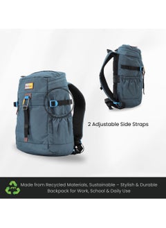 Discovery Discovery ICON 25 L Backpack Steel Blue Padded Laptop Backpack Durable Water Resistent Backpack Hiking Outdoor Travel Backpack For Men And Women  - Image 5