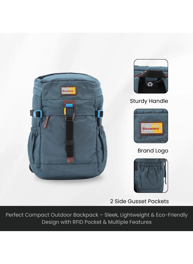 Discovery Discovery ICON 25 L Backpack Steel Blue Padded Laptop Backpack Durable Water Resistent Backpack Hiking Outdoor Travel Backpack For Men And Women