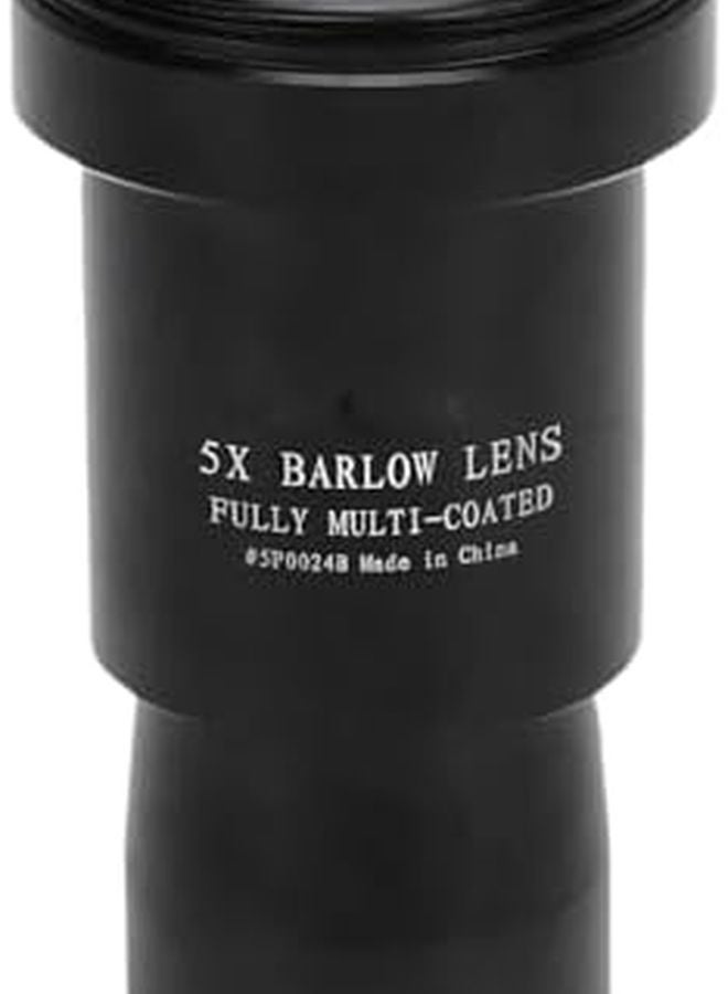 1 25 Inch 5X Barlow Lens Multi Coated M42x0 75mm T Thread Telescope Eyepiece - Image 1