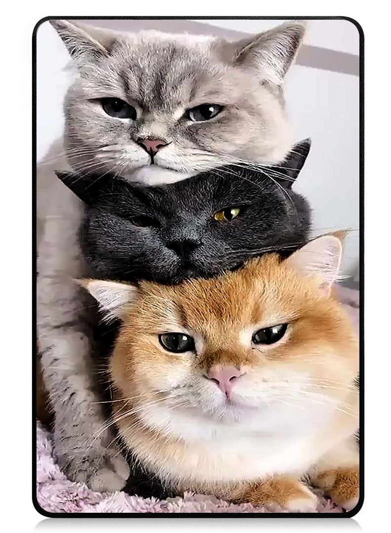 Theodor Protective Flip Case For Xiaomi Pad 7 & Xiaomi Pad 7 Pro With Trifold Stand Auto Wake Sleep Shockproof Cover - Cats - Image 1