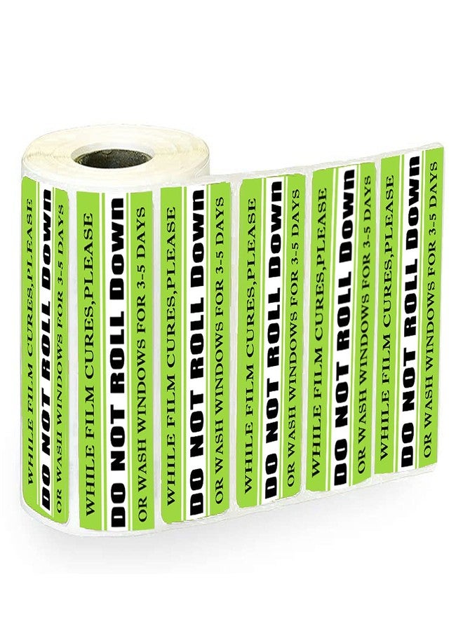 Remarkable 5x1 inch DO NOT ROLL Down Warning Stickers Labels,Do Not Roll Down Text Caution Labels for Car Window Switch Tape Warning (500 Pcs) - Image 1