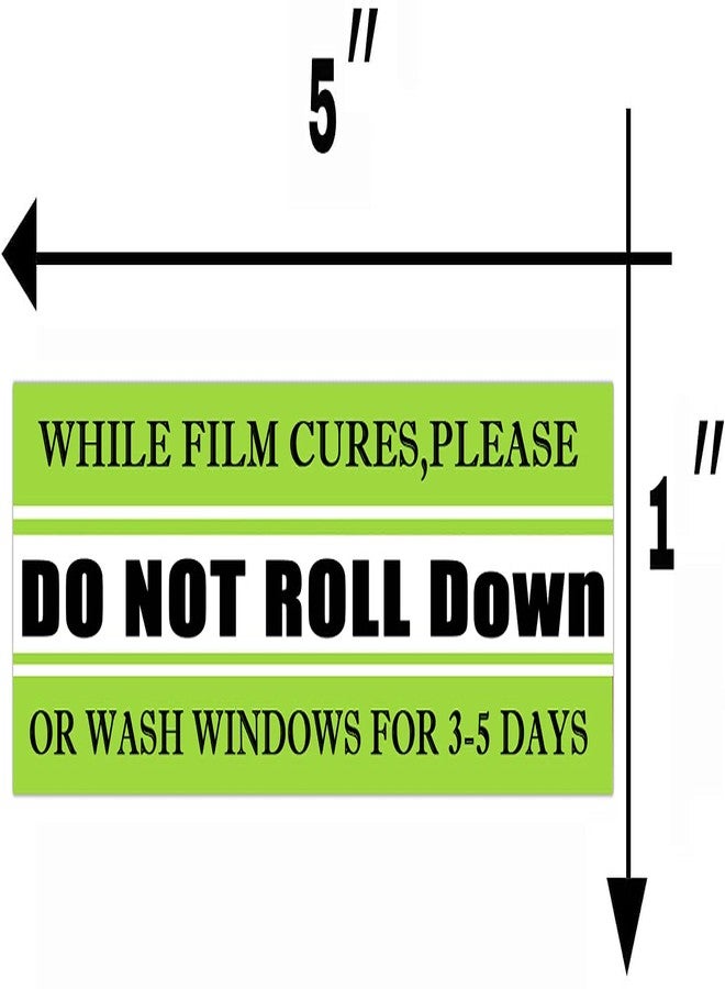 Remarkable 5x1 inch DO NOT ROLL Down Warning Stickers Labels,Do Not Roll Down Text Caution Labels for Car Window Switch Tape Warning (500 Pcs) - Image 2