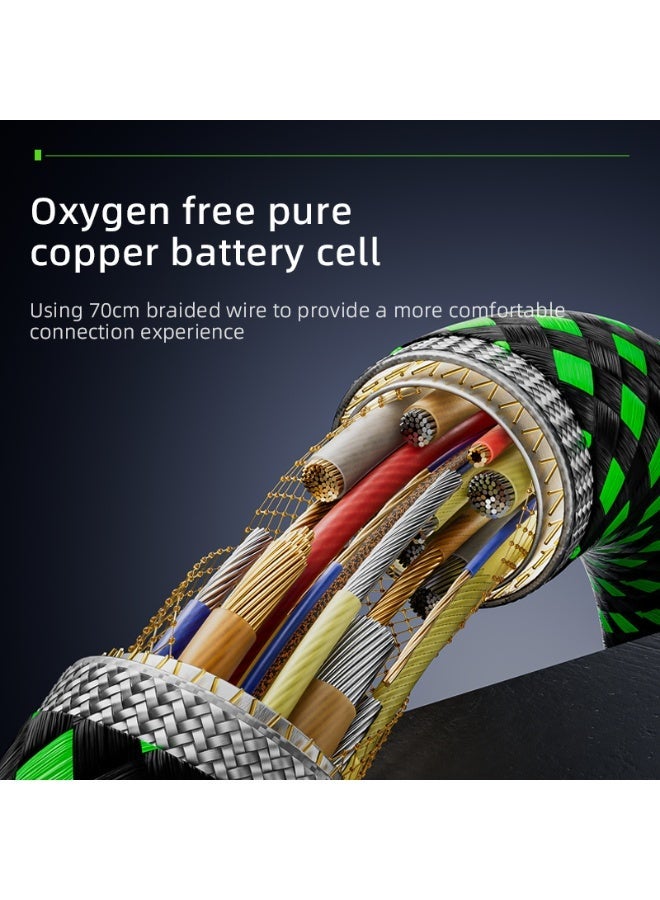بيفا محول بيفا ٢ في واحد تايب سي للالعاب، يمكنك شحن هاتفك والاستماع لصوت الالعاب او الموسيقى في وقت واحد،شحن سريع بقوة ٦٠ واط، للايباد والايفون والاندرويد والسامسونغ - Image 5