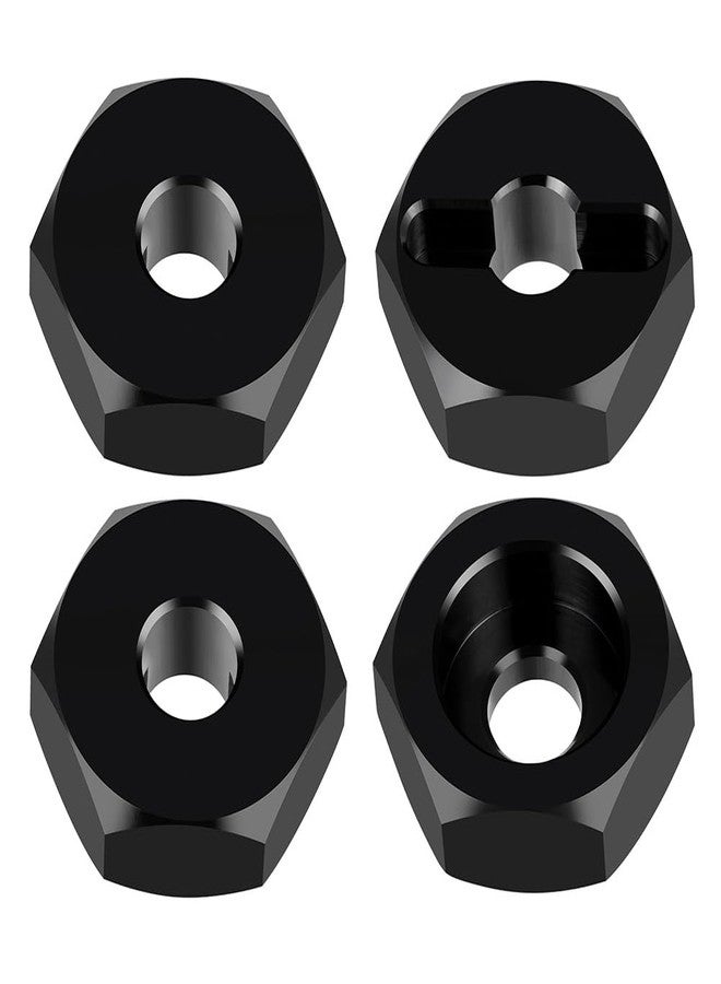 MOHERO 4Pcs 12mm Wheel Hex Hub Adapters Aluminum Alloy Wheel Spacers for 1/16 Losi Mini JRX2 & JRXT Upgrade Parts - Image 4