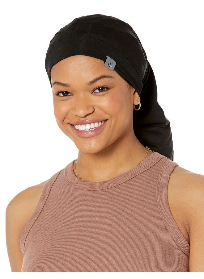 My Fairy Black Mother Fairy Black Mother Dreadlocks Locs Cap (Black, Extra Large)  - Image 2