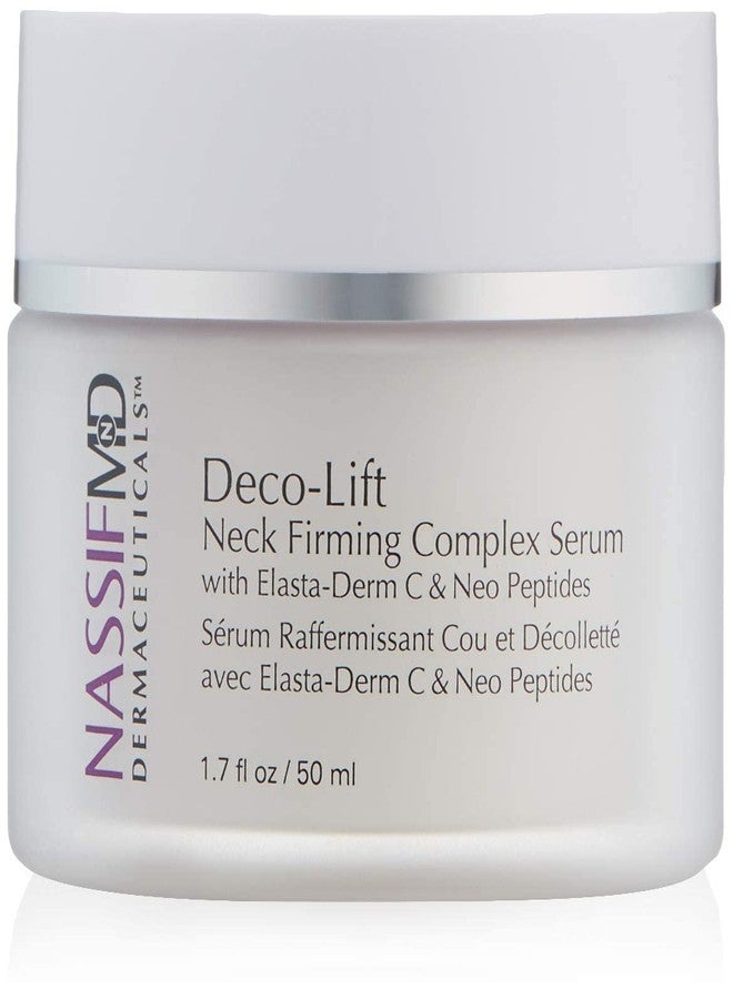 nassif md NassifMD Deco-Lift Neck Firming Cream and Tightening Complex Serum, Neck Tightening Cream for Neck Firming, Neck Wrinkle Cream for Saggy Neck, Neck Firming Cream Tightening Sagging Skin - Image 1