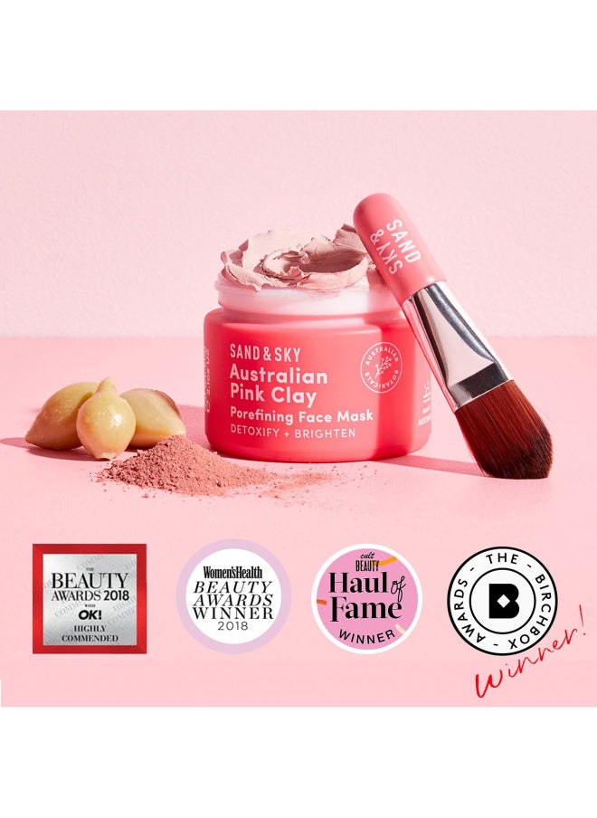 Sand & Sky Sand & Sky Australian Pink Clay Porefining Mask for Blackheads and Pigmentation  - Image 2