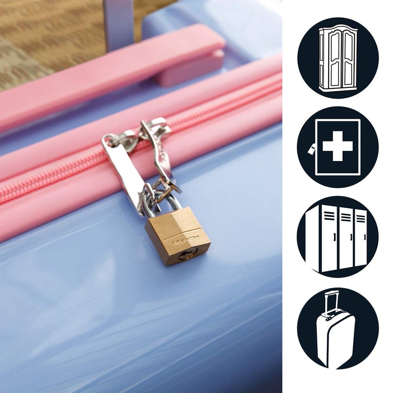 Master Lock 120D Brass Padlock - Image 3