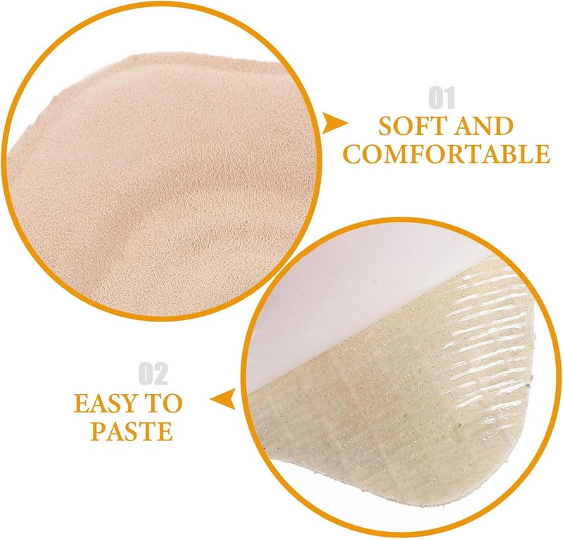 Replaceable Heel Cushion Pads for Women’s High Heels and Sneakers Soft Skin-Tone for Blister Prevention and Secure Fit - Image 3