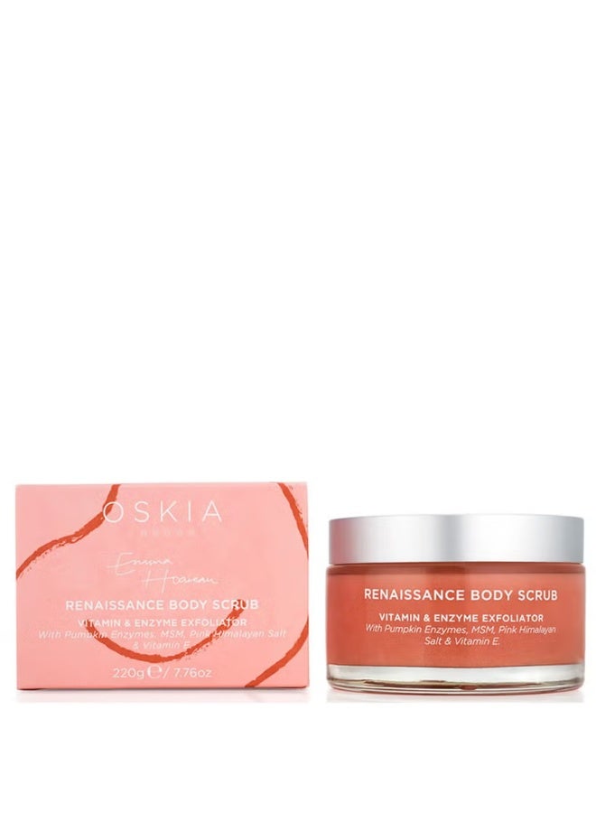 Oskia Renaissance Body Scrub Vitamin & Enzyme Exfoliator 220g - Image 4