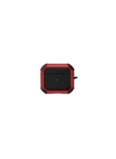 CATANES AirPods Pro 2 Case Shockproof Armor Rugged Cover with Keychain Carabiner Compatible with Apple AirPods Pro 2nd Generation 2022 Case Red  - Image 2
