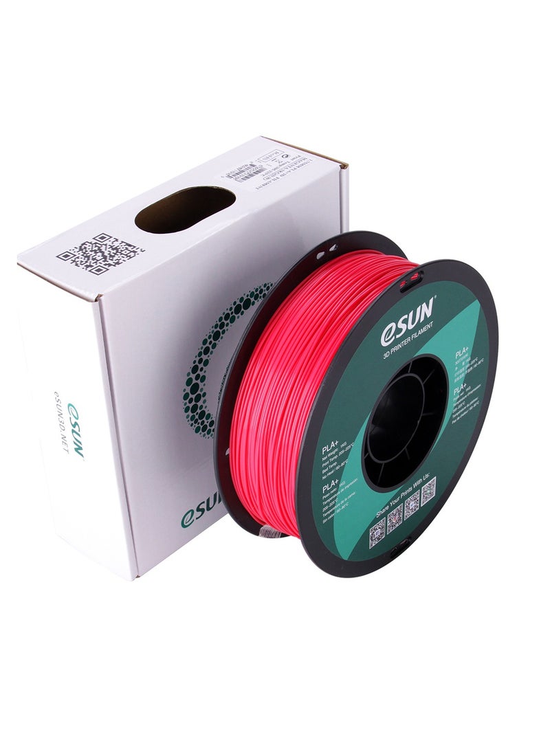 Esun 3D Printer Filament PLA+ 1.75 mm Dimensional Accuracy +/- 0.05 mm 1 Kg (2.2 lbs) Spool 3D Printing Material for 3D Printers – Magenta - Image 4