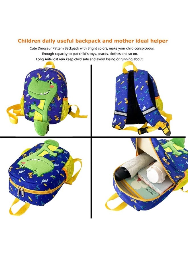 DB Toddler Mini Dinosaur Backpack with Child Leash - Image 5