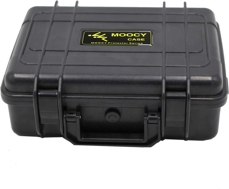 MOOCY 10" Small Hard Case with Customizable Foam Insert, 10.8x8.6x3.7 - Watertight Airtight Crush-Resistant Case for Pistol, Camera, Microphone & Electronics - Image 2