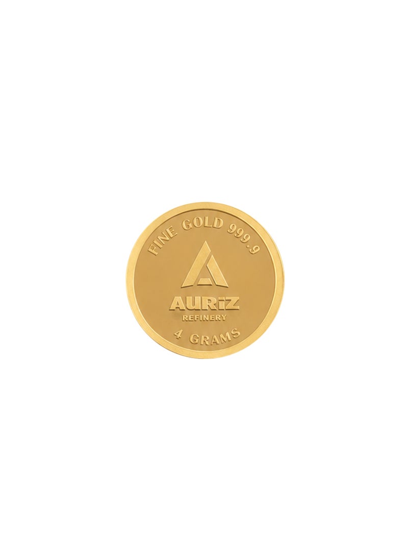 AURIZ MINTING Rizan Jewellery – Auriz Minting 4GRM 24K Pure Gold Coin  Burj Khalifa Design  999 Fine Gold - Image 4