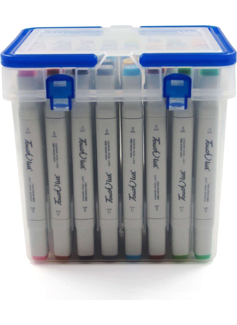Gvn Art Touchliit Double Sided Graphic Marker Pen Set 48 PIECES  - Image 1