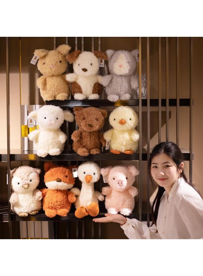 Series Curly Cute Small Size Doll Doll Doll Small Children's Gift Animal Grasping Machine Lit Plush Toy-Specifications:Unicorn-Color:20cm【0.1kg】 - Image 3