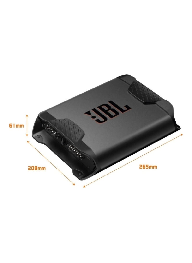 JBL JBL Concert A652 2-Channel Car Amplifier Class AB - Car Power Amplifier with 2 x 65 Watt RMS - 2 or 1 Channel: 500-Watt Peak for 2 Car Speakers  - Image 5