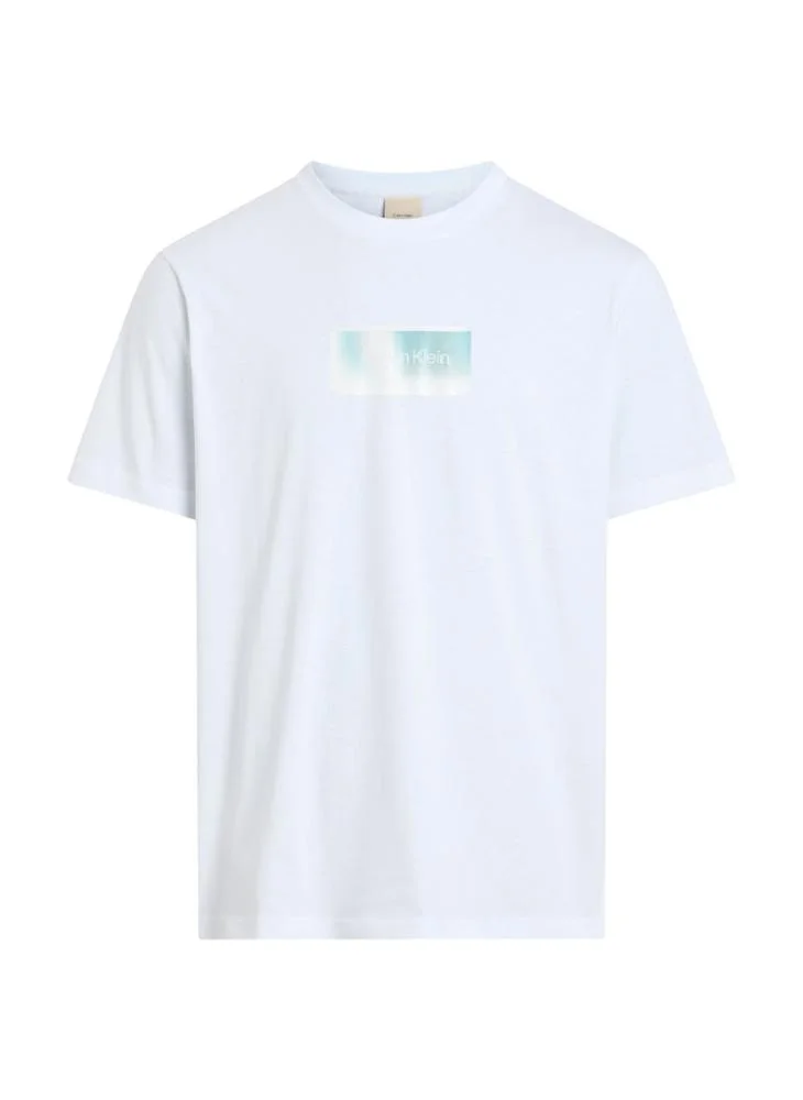 CALVIN KLEIN Overlay Logo T-Shirt