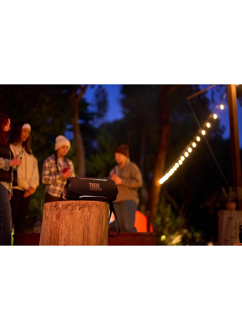 JBL Xtreme 5 Portable Bluetooth Speaker with AI Sound Boost, 28 Hours Playtime, IP68 Waterproof & Dustproof, Ambient Lighting, Built-in Powerbank, Auracast Multi-Speaker Pairing, USB-C Lossless Audio Blue - Image 3
