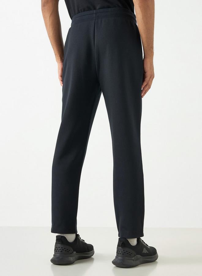 Kappa Textured Joggers with Drawstring Closure and Pockets - Image 3