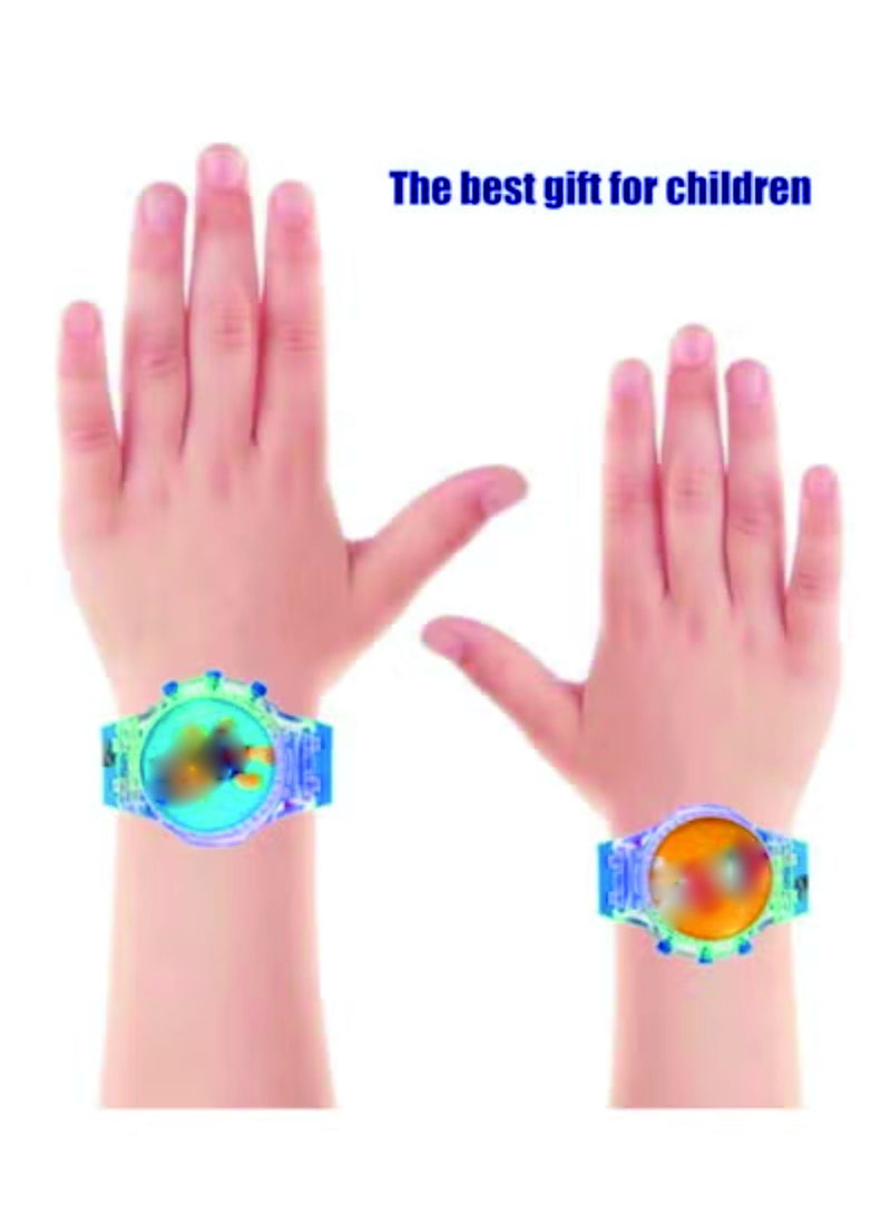 Spinning Top Music Light Watch Cartoon  Watch Children's  Watch - Image 5