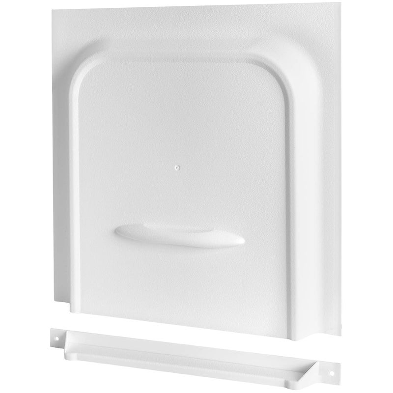 luxlead RV Screen Door Slider Replacement with Slide Stop 12 White Panel Compatible with RV Trailer Camper Motor Home Cargo Trailer