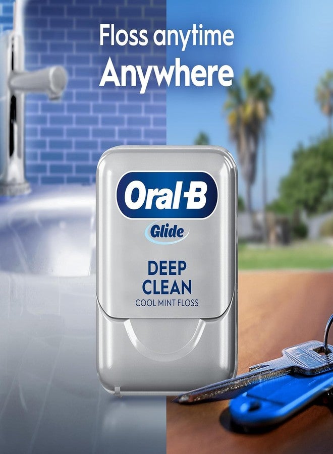 Oral-B Glide Pro-Health Deep Clean Cool Mint Flavor Floss 40 M (Pack of 6) - Image 3