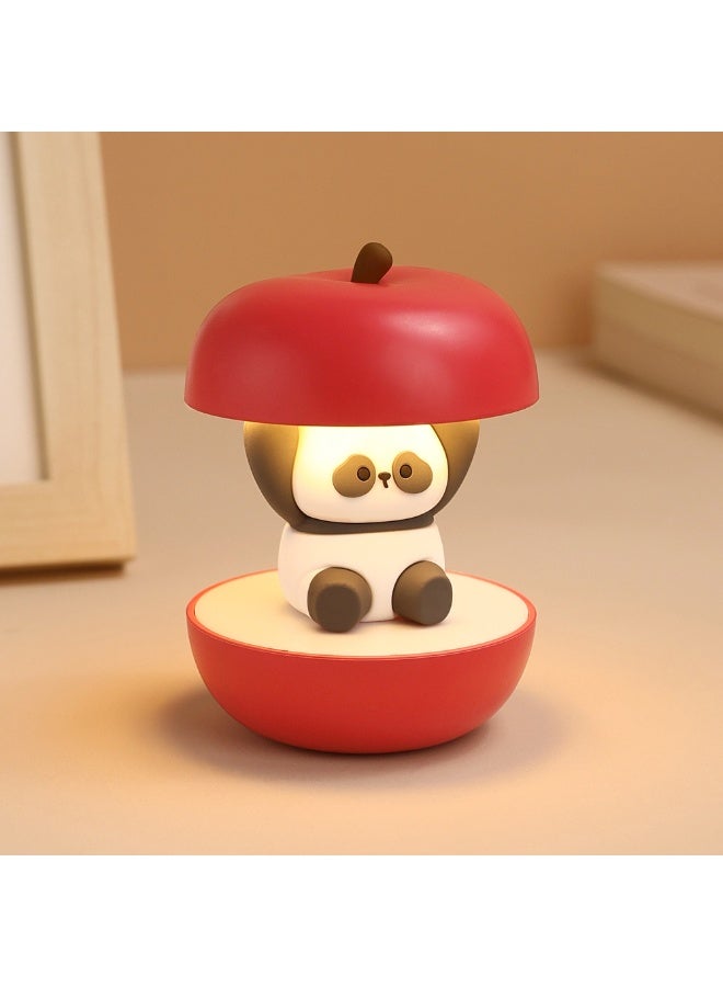 Cute Panda Night Light 3 Level Dimmable LED Bedside Lamp USB Powered Lovely Decor Light for Kids Bedroom Nursery - Image 1