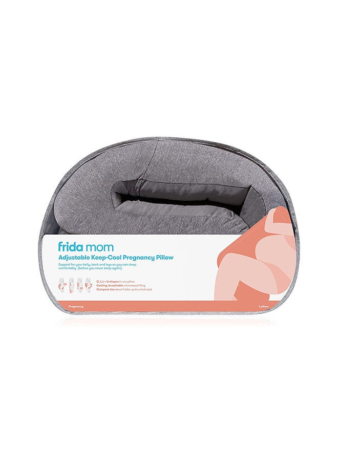 frida mom Adjustable Keep-Cool Pregnancy Pillow  - Image 1