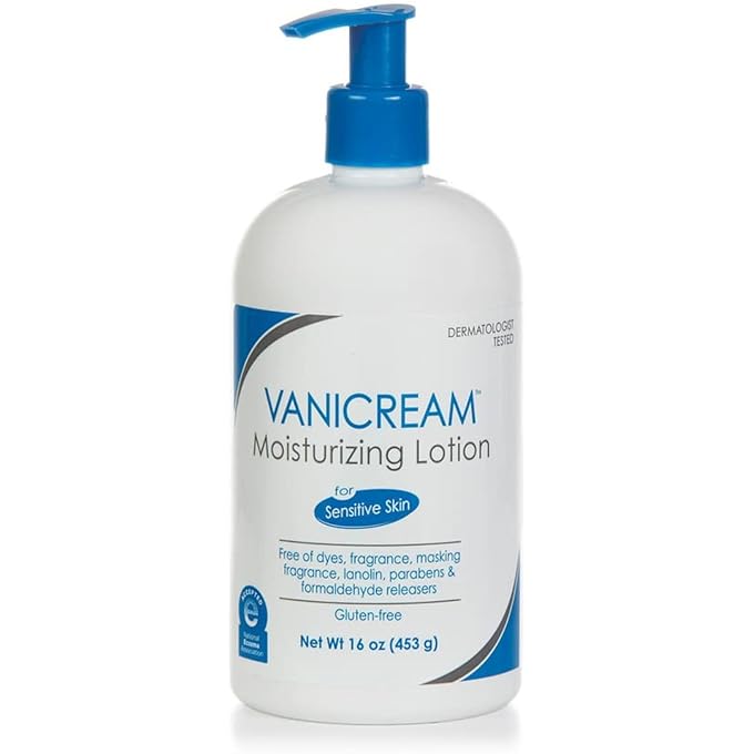 Vanicream Moisturizing Lotion with Pump | Fragrance and Gluten Free | For Sensitive Skin | 16 Ounce (Pack of 1) - Image 1