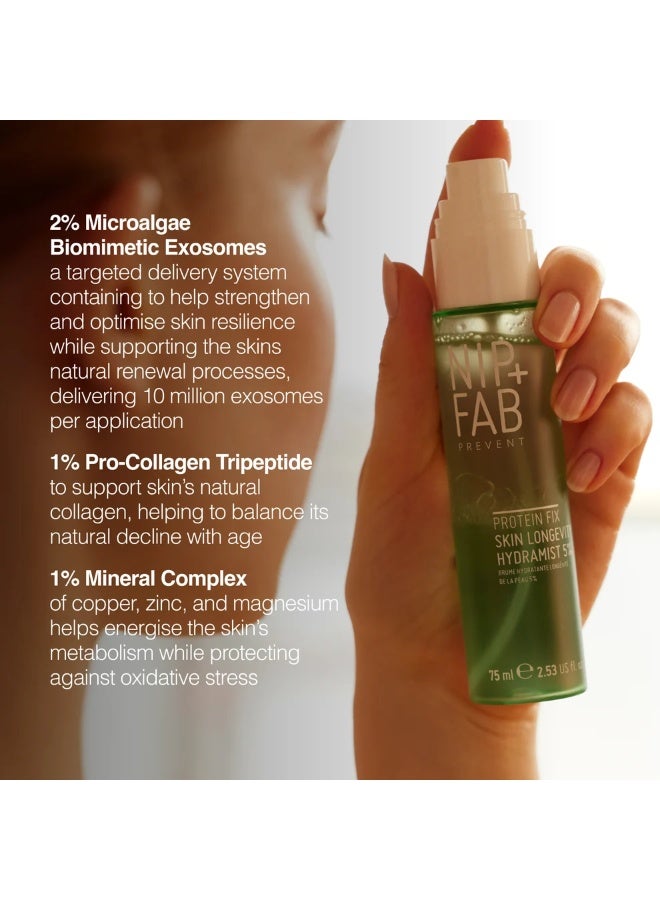 NIP+FAB NEW- NIP+FAB Protein Fix Skin Longevity Hydramist 75ml - Image 2
