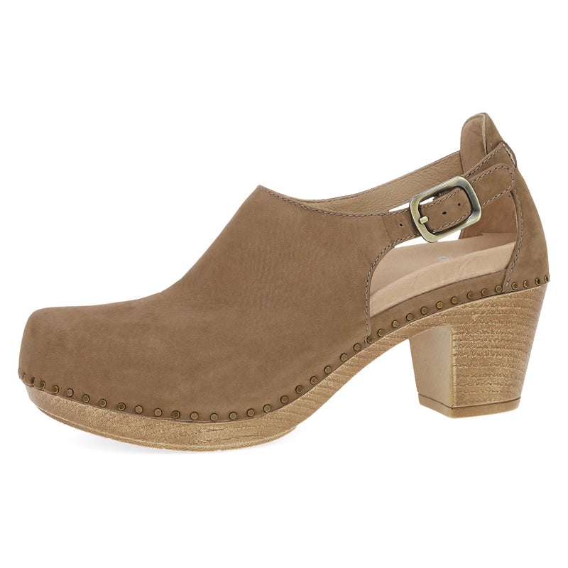 Dansko Sassy Stylish Upfront Closed Toe for Women - Energy-Return Footbed with Added Arch Support - Lightweight PU Outsole for Long-Lasting Wear - Great for All-Seasons Style Morel Milled 6.5-7 M US - Image 1