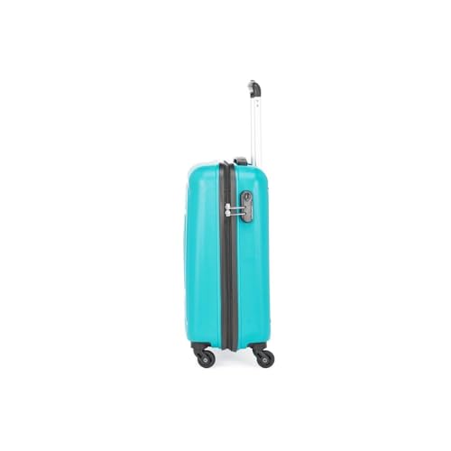 Aristocrat Storm Nxt 3 Pc Set Cabin 55cm(Small) Check-in 65cm(Medium) Check-in 75cm(Large) 4W Trolley Bags for Travel Hard Case Spinner Luggage, Lightweight Bag |7 Years Warranty (Teal Blue, 3PC Set) - Image 5