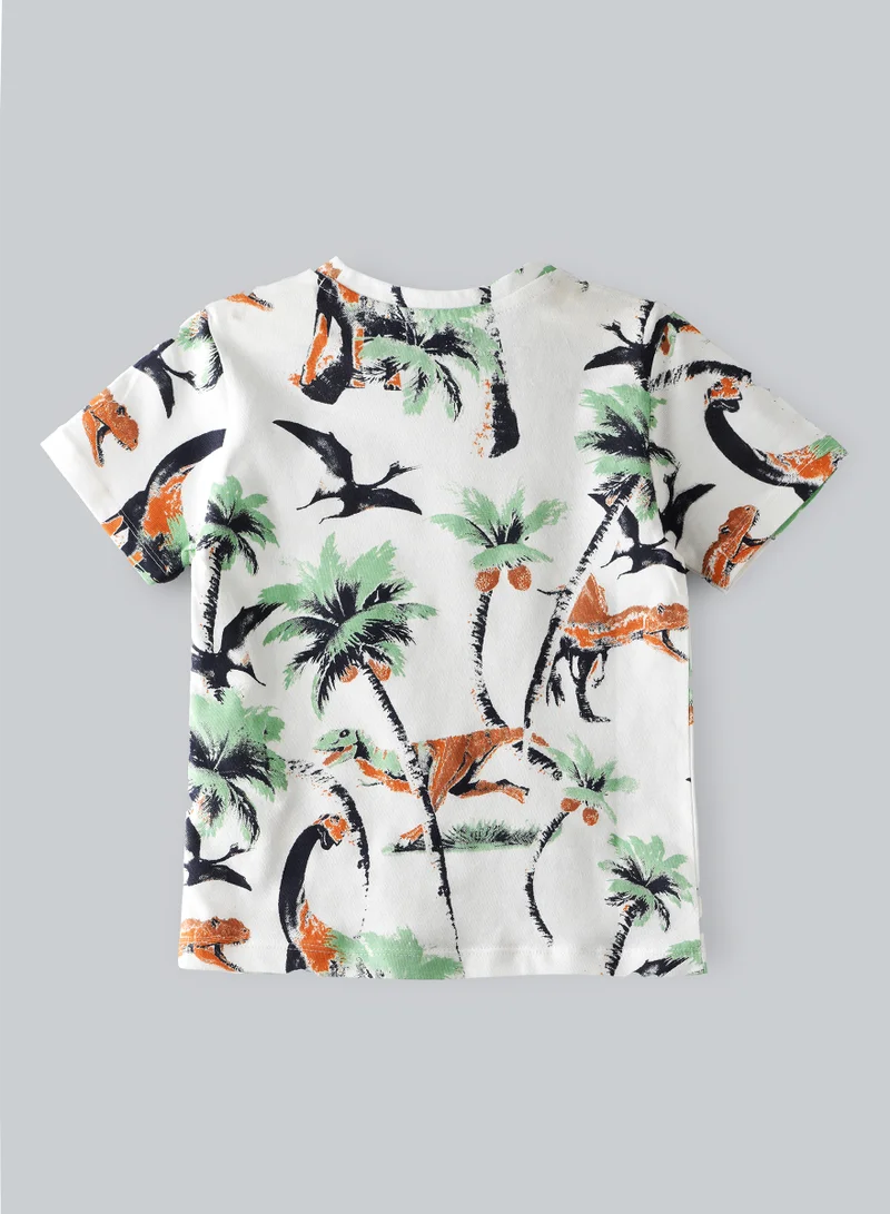 JAM Playful Prints & Comfy Cotton: Boys' Short-Sleeve Tees for Spring & Summer